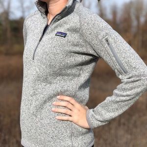 Women’s Patagonia Better Sweater - Gray + Large
